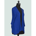 Tapado Kimono Alfonsina azul rey 1