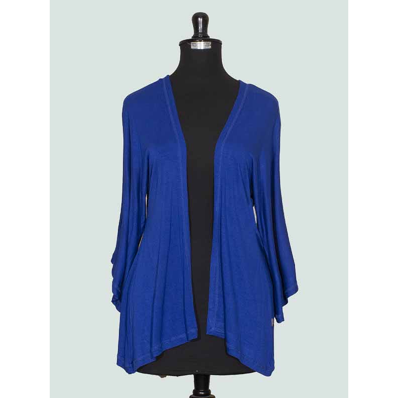 Tapado Kimono Alfonsina azul rey