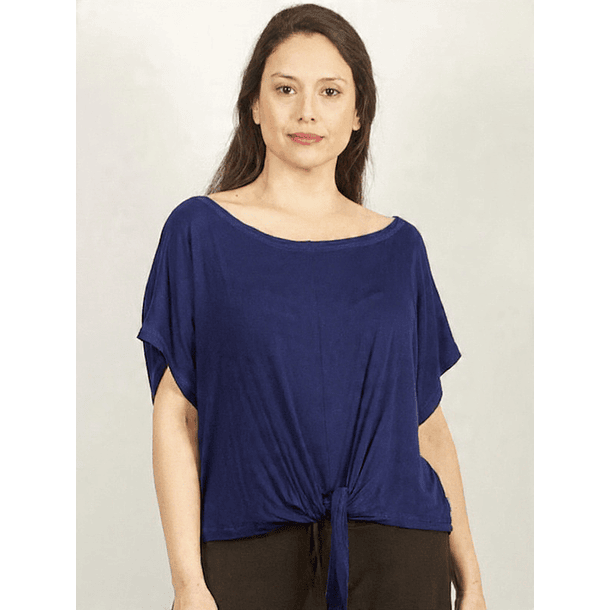 Polera Kesia azul marino 1