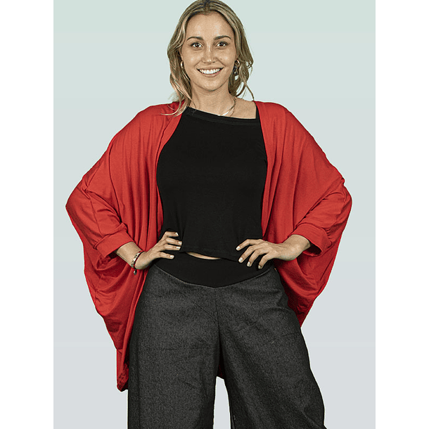 Tapado algodón Pukem-rojo  2