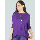 Polera renata morado 2