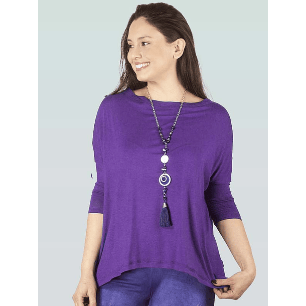 Polera renata morado 2