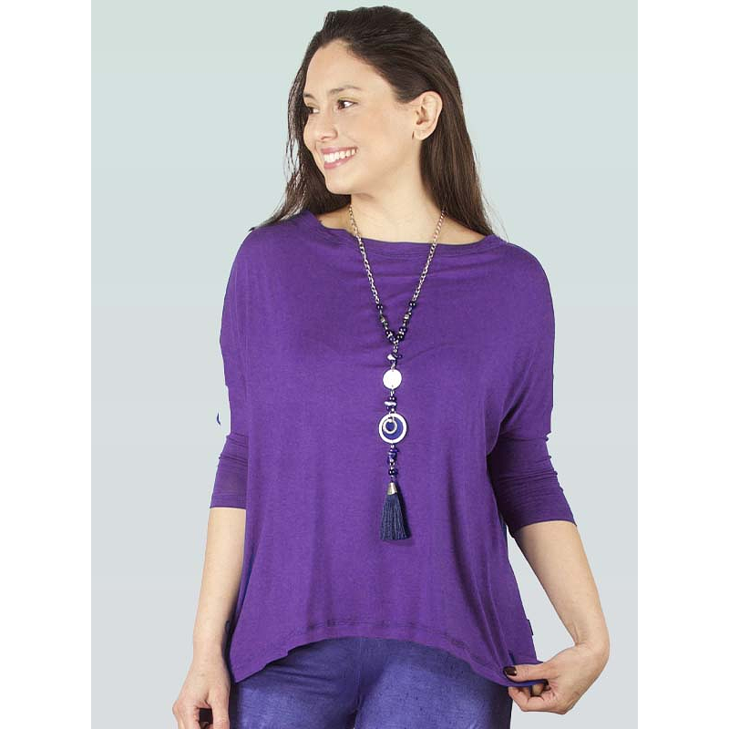 Polera renata morado
