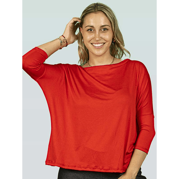Polera renata rojo 2