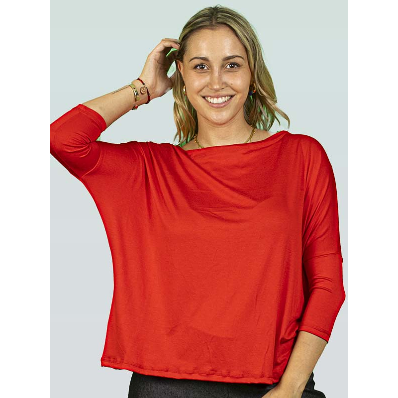 Polera renata rojo