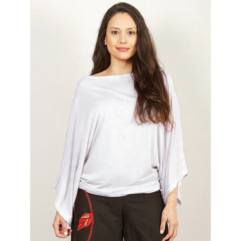 Bluson Kalu algodón blanco