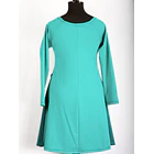 Vestido Bicolor SALE ks31 turquesa 3