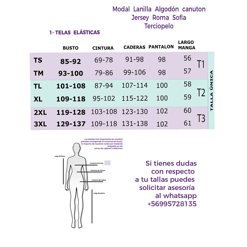 Polera lycra fía solo S-M SALE