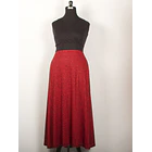 Vestido Flavia Negro Rojo ks31  SALE solo xl 3