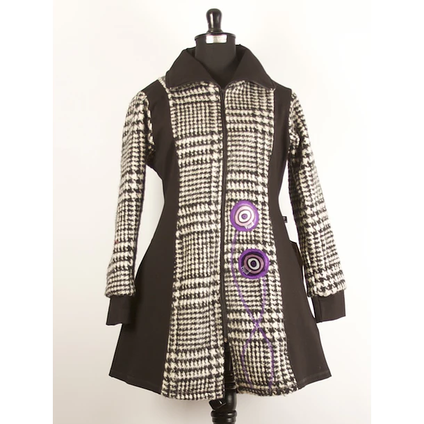 Abrigo Make Forrado en micropolar Escocés SALE SOLO S  KS 4-3-5 2