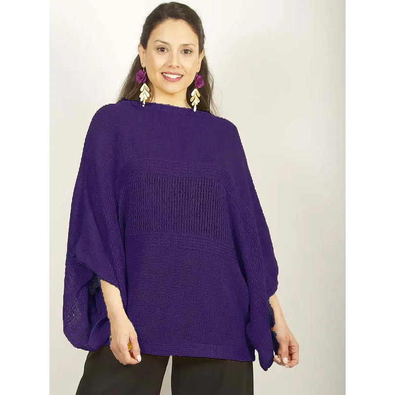 Tejido ruka talla única ks31 morado