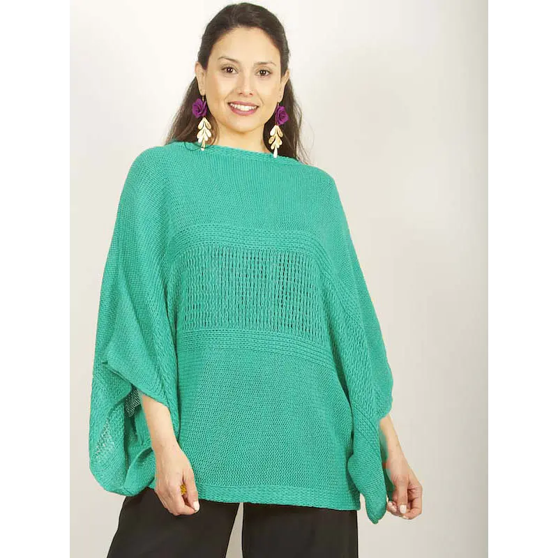 Tejido ruka talla única ks31 turquesa