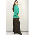 Tejido ruka talla única ks31 turquesa 2