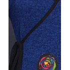 Poleron doble cruce Cunco Azul negro 6