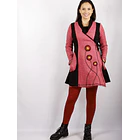 Chaquetón Frida en paño rojo SALE SOLO TALLA S KS1 1