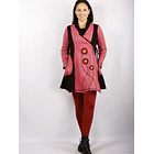 Chaquetón Frida en paño rojo SALE SOLO TALLA S KS1 2