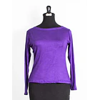 Polera Pat en modal Morado 1
