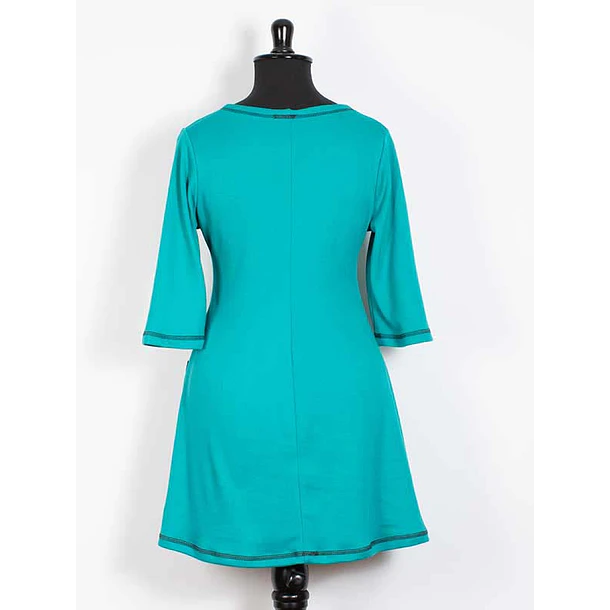 Minivestido Maiten TURQUESA L A 3XL 3