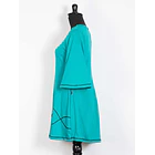 Minivestido Maiten TURQUESA L A 3XL 4