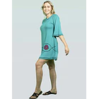 Minivestido Maiten TURQUESA L A 3XL 5