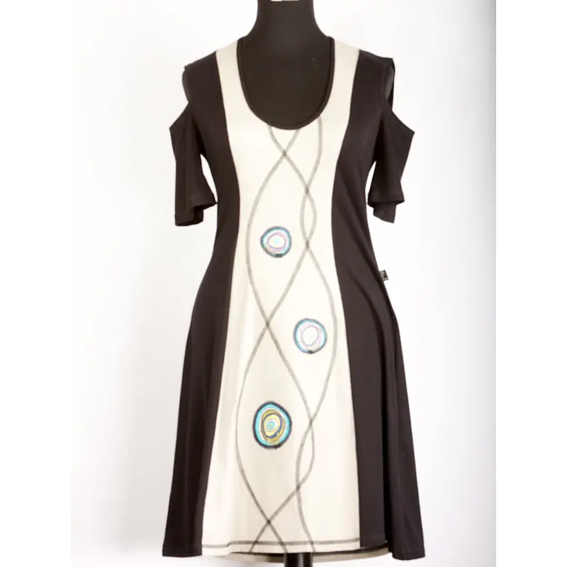 Vestido Central corto colores Yakun XS S