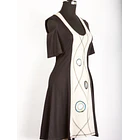 Vestido Central corto colores Yakun XS S 4