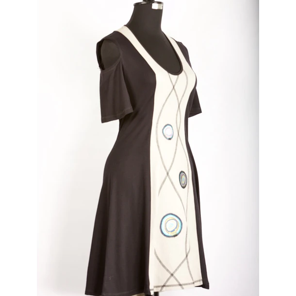 Vestido Central corto colores Yakun XS S 4