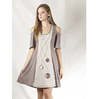 Vestido Central corto colores Yakun XS S 6