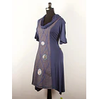 Vestido Central corto colores Yakun XS S 11