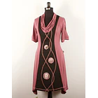 Vestido Central corto colores Yakun XS S 12