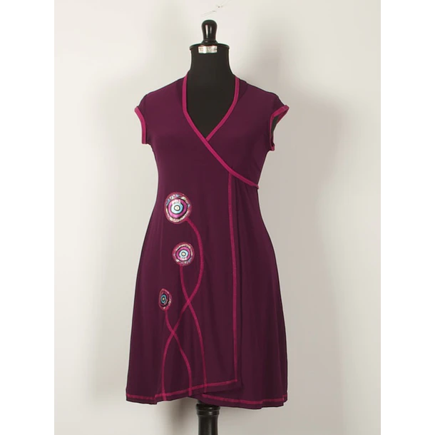 Vestido doble cruce Lilian colores  6