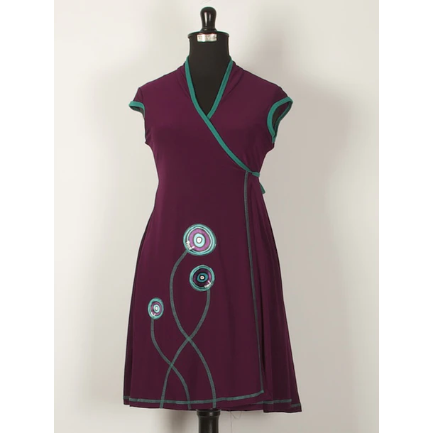 Vestido doble cruce Lilian colores  1