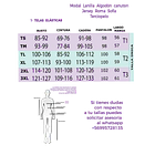 Vestido lycra fría CENTRAL tallas M y L KS10 2