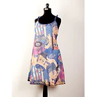 Vestido  Irina Azul  CORTO TALLA ML KS10 1