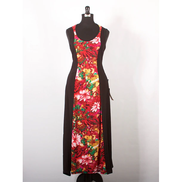Vestido central Viscosa lycra fría TALLA S Y M KS10 1