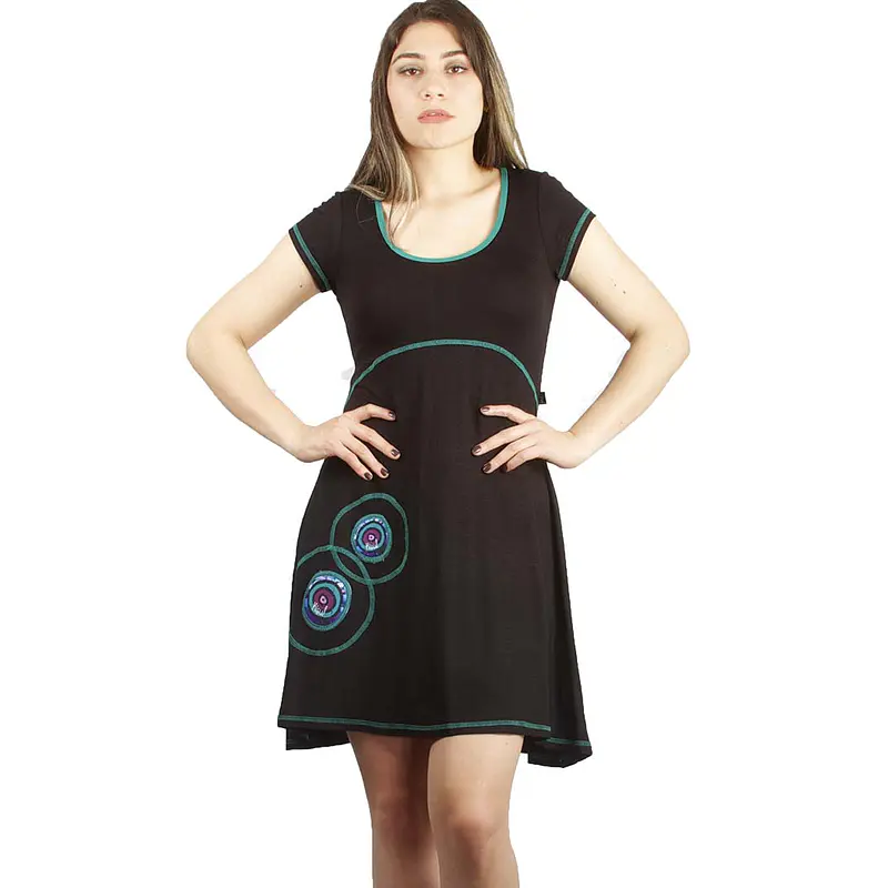 Vestido Vania S negro ks10
