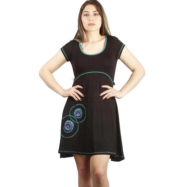 Vestido Vania S negro ks10 2