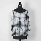 polera teñida a mano talla únicaKS11 1