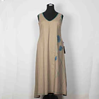vestido lino solos s k16.   1