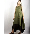 Vestido Tupahue lino Sale solo L ks20- COPIA 2