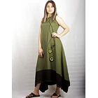 Vestido Tupahue lino Sale solo M ks20 3