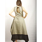 Vestido Tupahue lino Sale solo M ks20 2