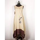 Vestido Tupahue lino Sale solo L ks20- COPIA 6
