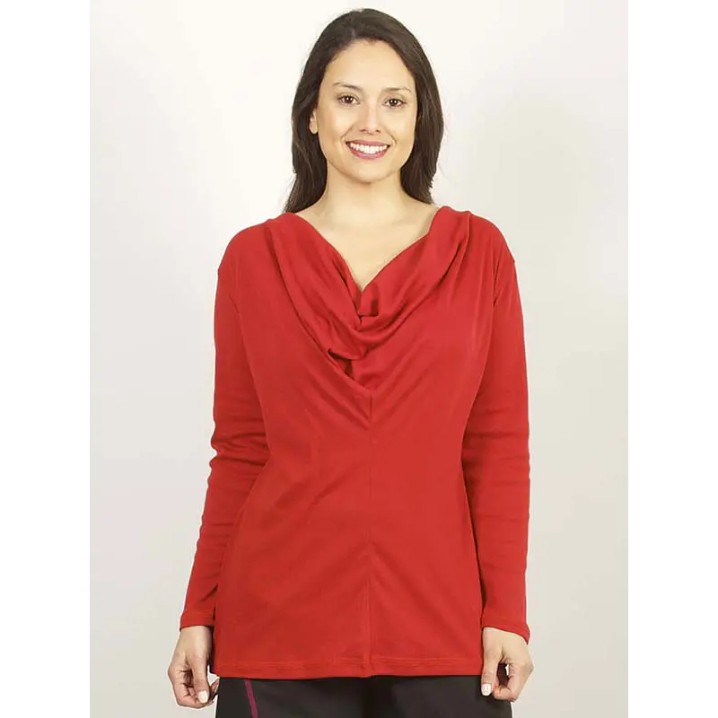 Poleron  Odda Algodón pima. xl -2xl SALE