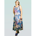 Vestido largo Irina Azul  TALLA L KS8  3