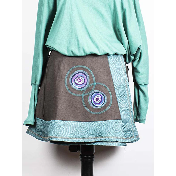 Falda pareo corta, colores KS6 KS8 4
