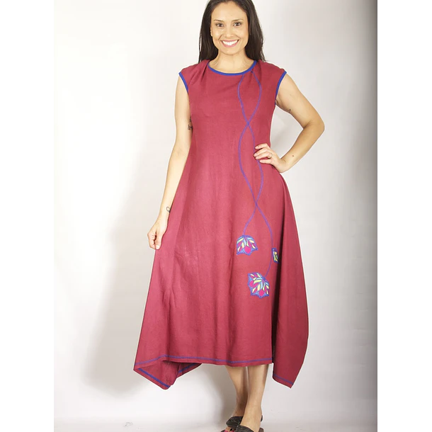 Vestido  lino Anelei ks6 2