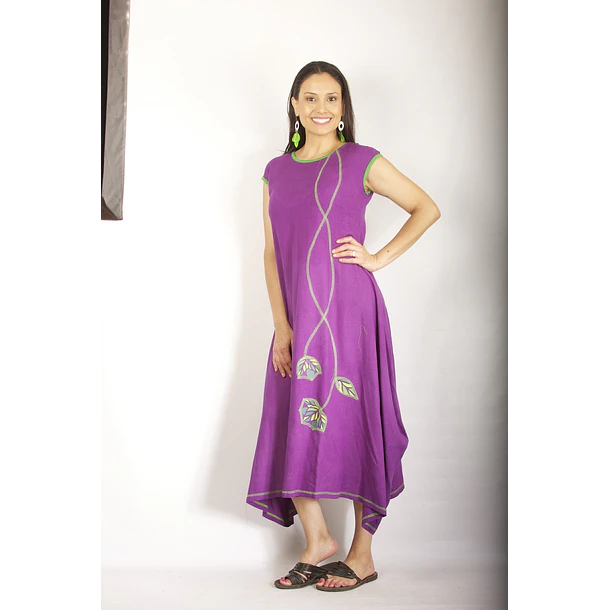 Vestido  lino Anelei ks6 3