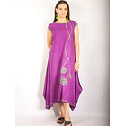 Vestido  lino Anelei ks6 4