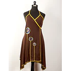 Vestido doble cruce pabilos   s-m ks7 5